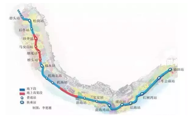 柔性電路板生產(chǎn)廠家：6月30日，深圳地鐵11號線試運(yùn)行，約嗎？