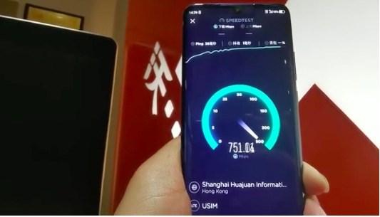 軟板廠之中國聯(lián)通5G來了，速度果然很快