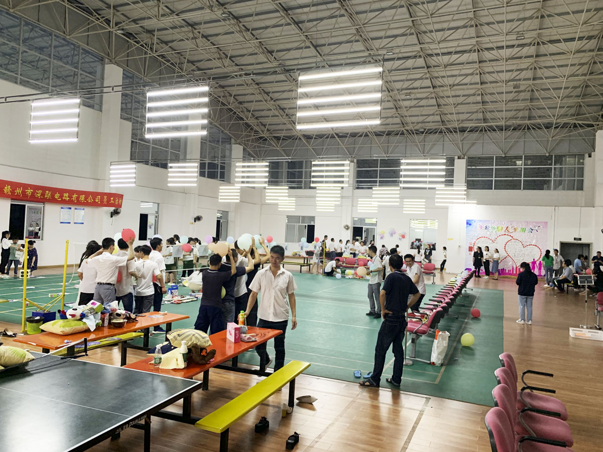 軟板廠之趣味活動，歡度五一！